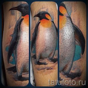 фото тату пингвин для статьи про значение татуировки пингвин - tatufoto.ru - 36
