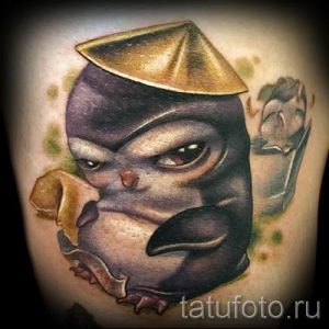 фото тату пингвин для статьи про значение татуировки пингвин - tatufoto.ru - 37