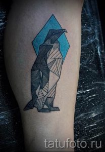фото тату пингвин для статьи про значение татуировки пингвин - tatufoto.ru - 40