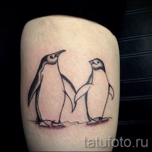 фото тату пингвин для статьи про значение татуировки пингвин - tatufoto.ru - 43
