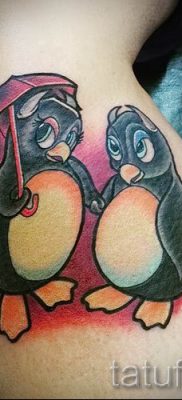 фото тату пингвин для статьи про значение татуировки пингвин — tatufoto.ru — 47