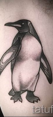 фото тату пингвин для статьи про значение татуировки пингвин — tatufoto.ru — 48