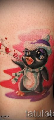 фото тату пингвин для статьи про значение татуировки пингвин — tatufoto.ru — 53