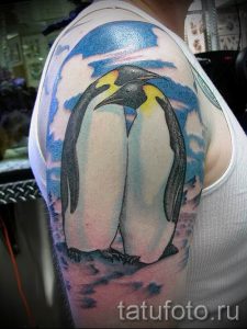 фото тату пингвин для статьи про значение татуировки пингвин - tatufoto.ru - 58