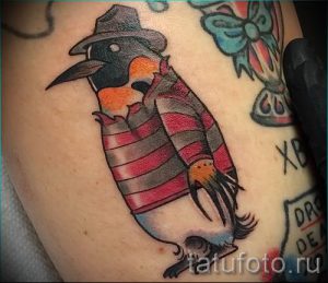 фото тату пингвин для статьи про значение татуировки пингвин - tatufoto.ru - 60