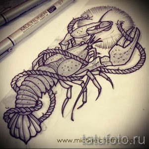 фото тату рак для статьи про значение татуировки с рисунком рака - tatufoto.ru - 3