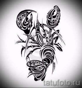 фото тату рак для статьи про значение татуировки с рисунком рака - tatufoto.ru - 5