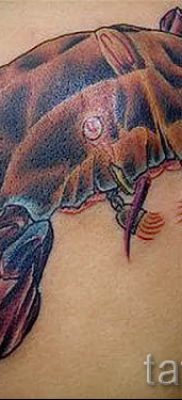 фото тату рак для статьи про значение татуировки с рисунком рака — tatufoto.ru — 6