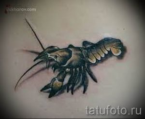 фото тату рак для статьи про значение татуировки с рисунком рака - tatufoto.ru - 16