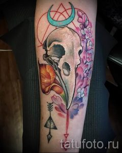 фото тату сирень для статьи про значение татуировки сирень - tatufoto.ru - 20