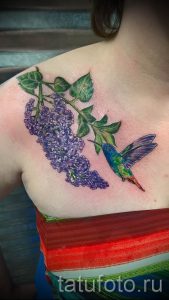 фото тату сирень для статьи про значение татуировки сирень - tatufoto.ru - 23