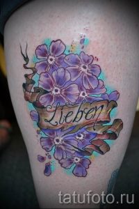 фото тату сирень для статьи про значение татуировки сирень - tatufoto.ru - 25