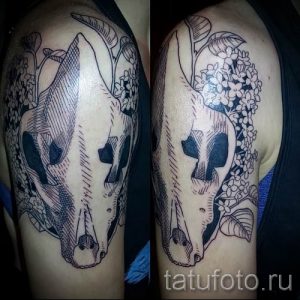 фото тату сирень для статьи про значение татуировки сирень - tatufoto.ru - 39