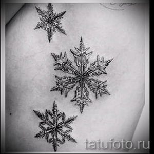 фото тату снежинка для статьи про значение татуировки снежинка - tatufoto.ru - 27