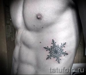 фото тату снежинка для статьи про значение татуировки снежинка - tatufoto.ru - 32