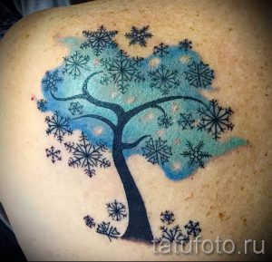 фото тату снежинка для статьи про значение татуировки снежинка - tatufoto.ru - 58
