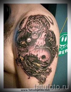 фото тату тигр и дракон для статьи про значение татуировки - tatufoto.ru - 27