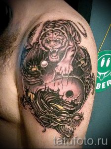 фото тату тигр и дракон для статьи про значение татуировки - tatufoto.ru - 32