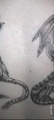 фото тату тигр и дракон для статьи про значение татуировки — tatufoto.ru — 40