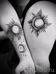 фото тату черное солнце для статьи про значение тату черное солнце - tatufoto.ru - 6