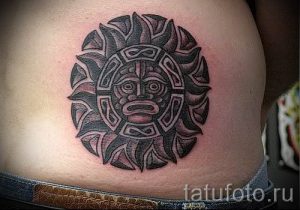 фото тату черное солнце для статьи про значение тату черное солнце - tatufoto.ru - 11