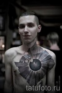 фото тату черное солнце для статьи про значение тату черное солнце - tatufoto.ru - 27