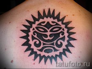 фото тату черное солнце для статьи про значение тату черное солнце - tatufoto.ru - 30