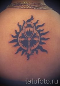 фото тату черное солнце для статьи про значение тату черное солнце - tatufoto.ru - 45