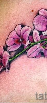 фото татуировки фиалка для статьи про значение тату фиалка — tatufoto.ru — 6