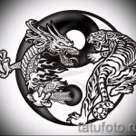 Достойный эскиз наколки тату тигр (рисунки для татуировки с тигром) - идея рисунка эскизы тату тигр (рисунки для татуировки с тигром) для создания стильной идеи татуировки тигр