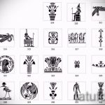 Необычные варианты эскизов для татуировки с иероглифом - необычные примеры картинок