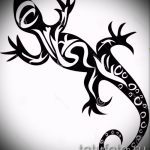 Интересный эскиз для татуировки саламандра – рисунок для формирования идеи уникальной тату с саламандрой