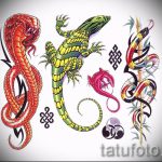 Оригинальный эскиз для тату саламандра – рисунок для формирования задумки уникальной tattoo с саламандрой