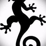 Оригинальный эскиз для тату саламандра – рисунок для формирования идеи особенной tattoo с саламандрой