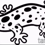 Достойный эскиз для татуировки саламандра – картинка для формирования идеи уникальной татуировки с саламандрой