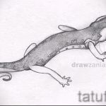 Достойный эскиз для тату саламандра – изображение для формирования идеи особенной татуировки с саламандрой