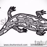 Интересный эскиз для тату саламандра – картинка для формирования идеи особенной татуировки с саламандрой