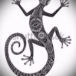 Достойный эскиз для татуировки саламандра – рисунок для формирования задумки особенной татуировки с саламандрой
