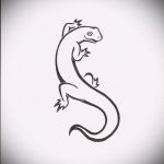 Крутой эскиз для тату саламандра – рисунок для формирования идеи особенной татуировки с саламандрой