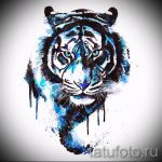 Интересны эскиз наколки тату тигр (рисунки для татуировки с тигром) - идея рисунка эскизы тату тигр (рисунки для татуировки с тигром) для разработки интересной идеи тату тигр