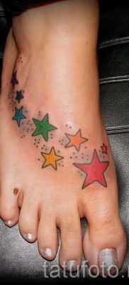 Интересный вариант тату радуга на фото – для статьи про смыс рисунка радуги в тату