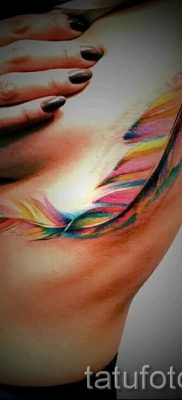 Интересный пример татуировки радуга на фото – для материала про историю рисунка радуги в тату