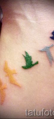 Крутой пример тату радуга на фото – для публикации про смыс рисунка радуги в тату