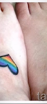 Необычный вариант тату радуга на фото – для материала про значение рисунка радуги в тату