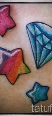 Крутой вариант тату радуга на фото – для статьи про толкование рисунка радуги в тату