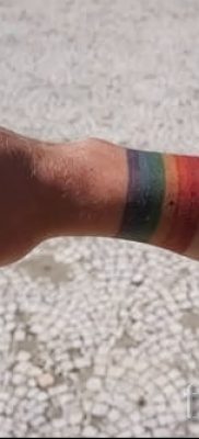 Крутой вариант тату радуга на фото – для материала про значение рисунка радуги в тату
