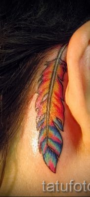 Интересный вариант наколки радуга на фото – для публикации про смыс рисунка радуги в тату