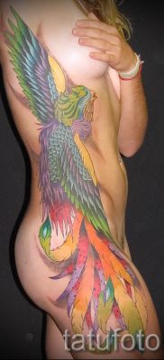 Необычный вариант наколки радуга на фото – для материала про толкование рисунка радуги в тату