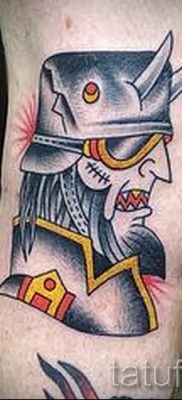 Фото пример татуировки байкеров для статьи про значение — tatufoto.ru — 105