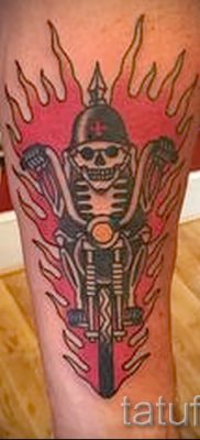 Фото пример татуировки байкеров для статьи про значение — tatufoto.ru — 108